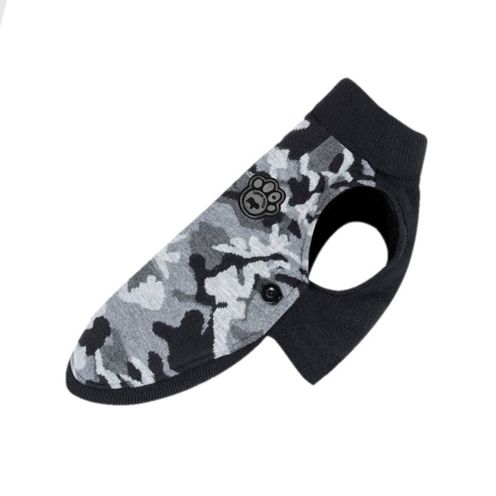 Canada Pooch Northern Knit 2.0 - Black Camo