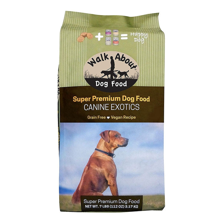 Canine Exotics Vegan Recipe Dog Food, 7 lb. Bag