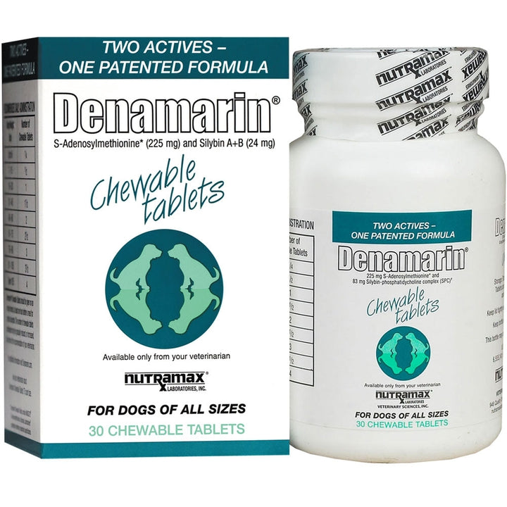 Denamarin 225 mg for Dogs of All Sizes (30 Chewable Tabs)