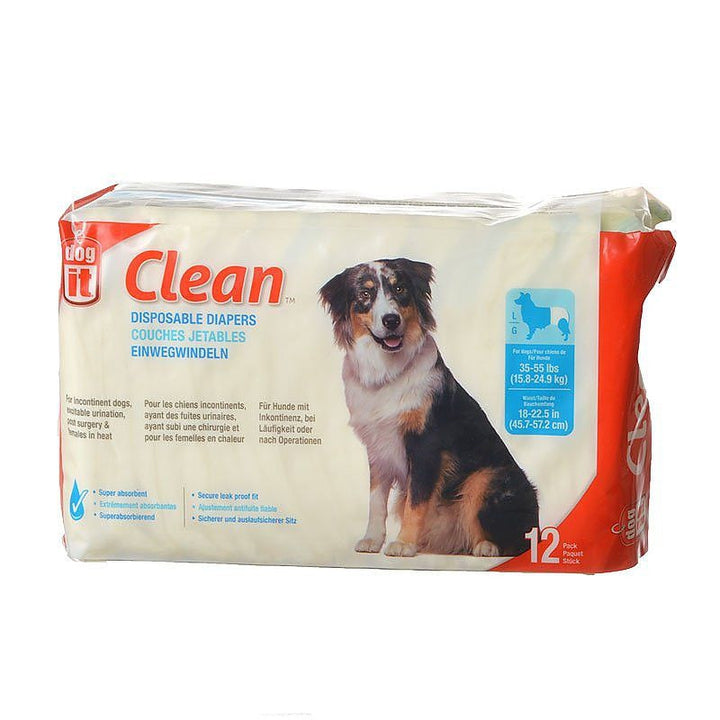 Dog It Clean Disposable Diapers