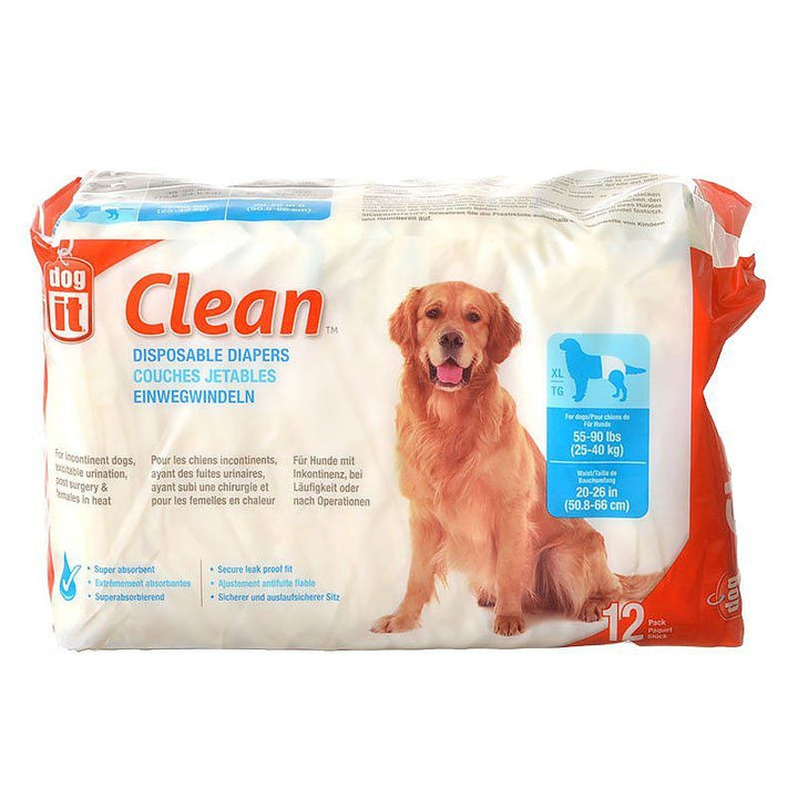 Dog It Clean Disposable Diapers
