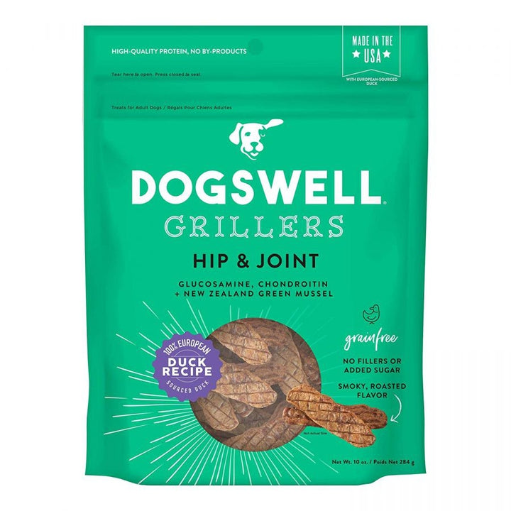 Dogswell Grillers Hip & Joint Dog Treats - Duck