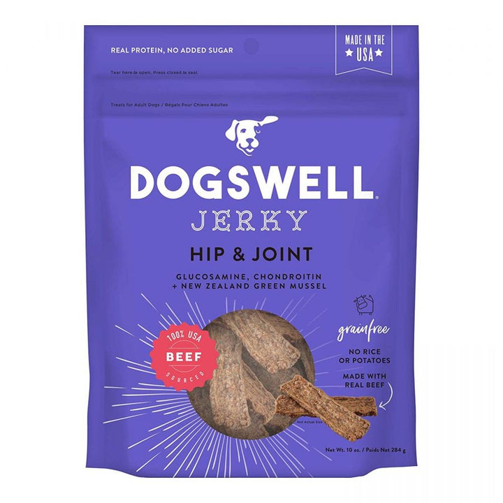 Dogswell Jerky Hip & Joint Dog Treats - Beef