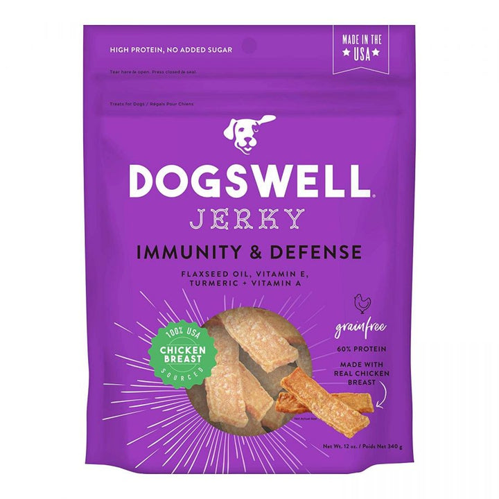 Dogswell Jerky Immunity & Defense Dog Treats - Chicken