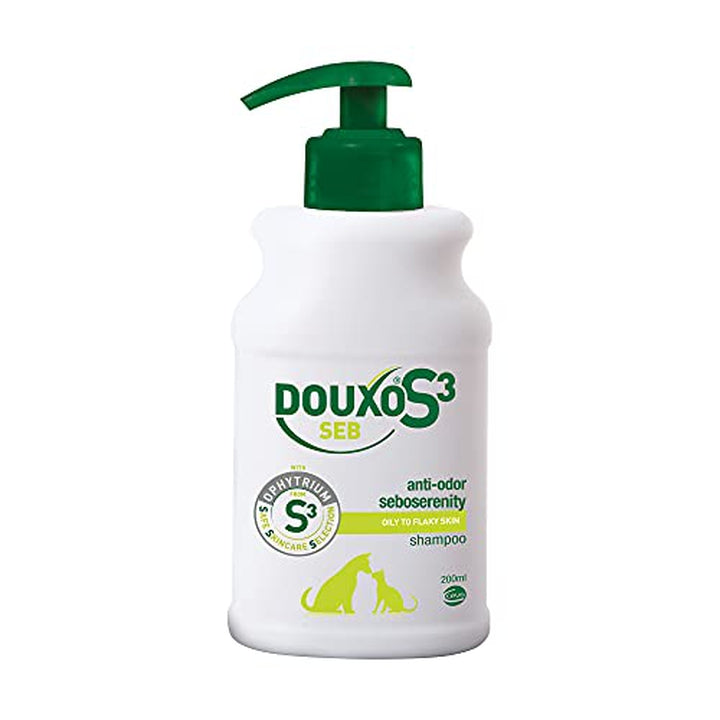 Douxo S3 SEB Shampoo - Relief for Seborrhea (Oily to Flaky Skin)