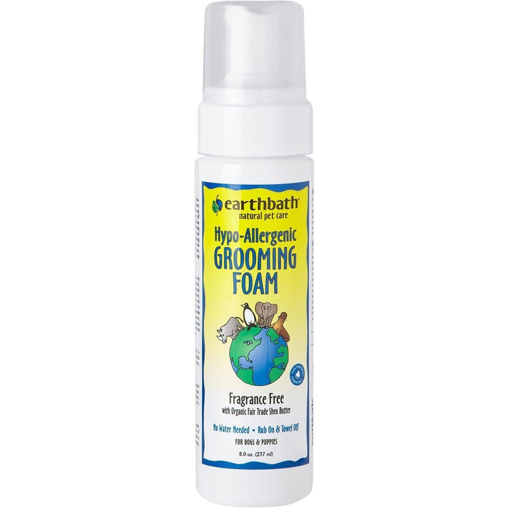 Earthbath Waterless Grooming Foam Pump For Dogs