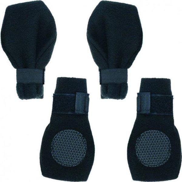 Fashion Pet Arctic Fleece Dog Boots - Black