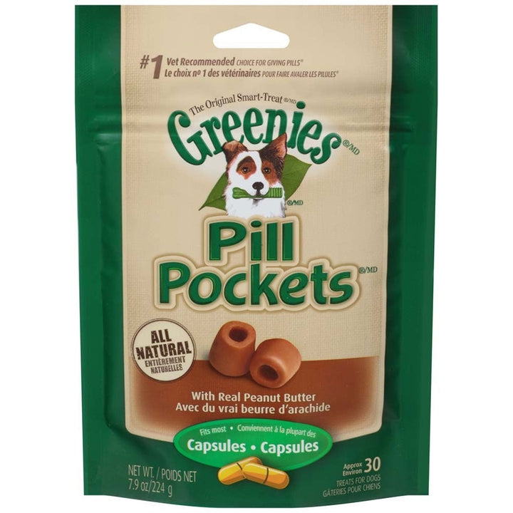Greenies Pill Pocket Peanut Butter Flavor