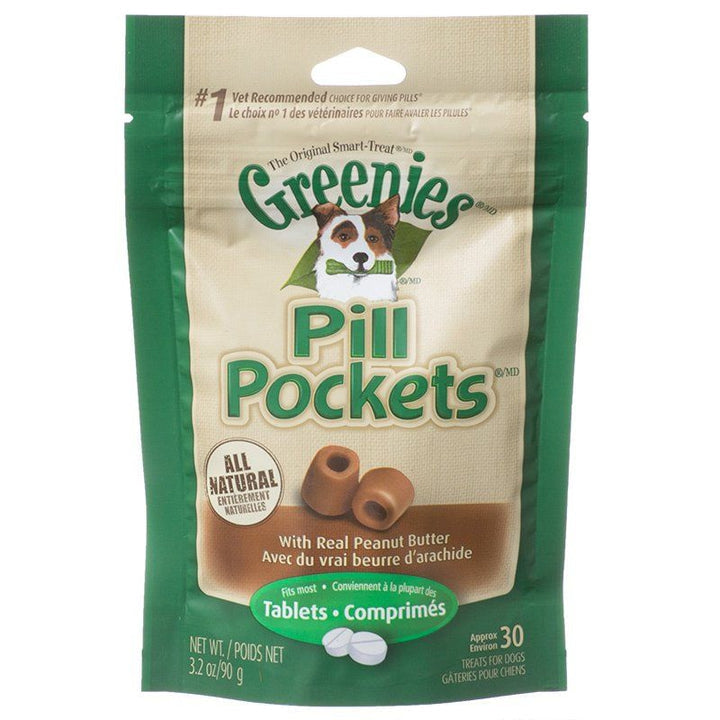 Greenies Pill Pocket Peanut Butter Flavor