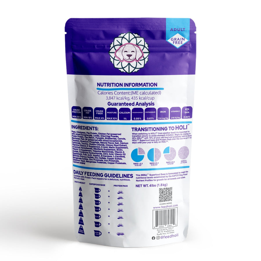 HOLI Meat-Free Superfood Adult Dog Food
