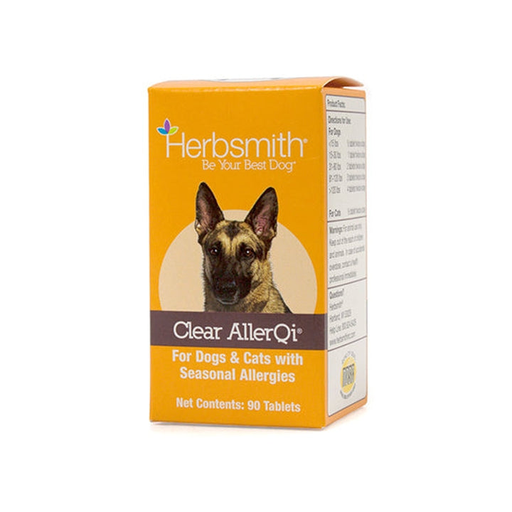 Herbsmith Clear AllerQi - Seasonal/Environmental Allergy Support for Dogs