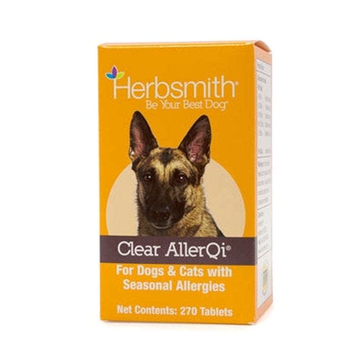 Herbsmith Clear AllerQi - Seasonal/Environmental Allergy Support for Dogs
