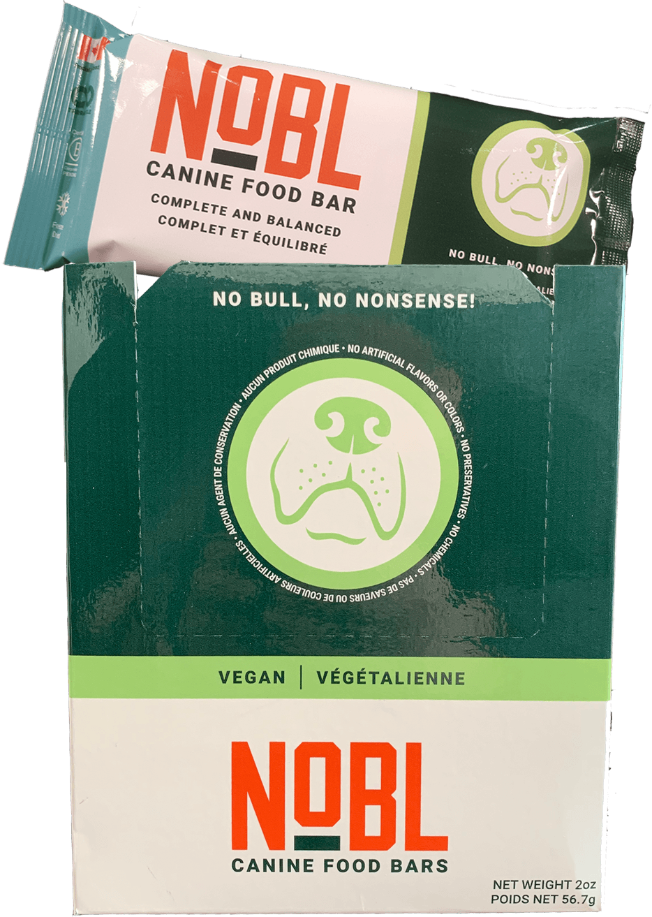 NOBL Adult Canine Food Bars - Vegan Recipe
