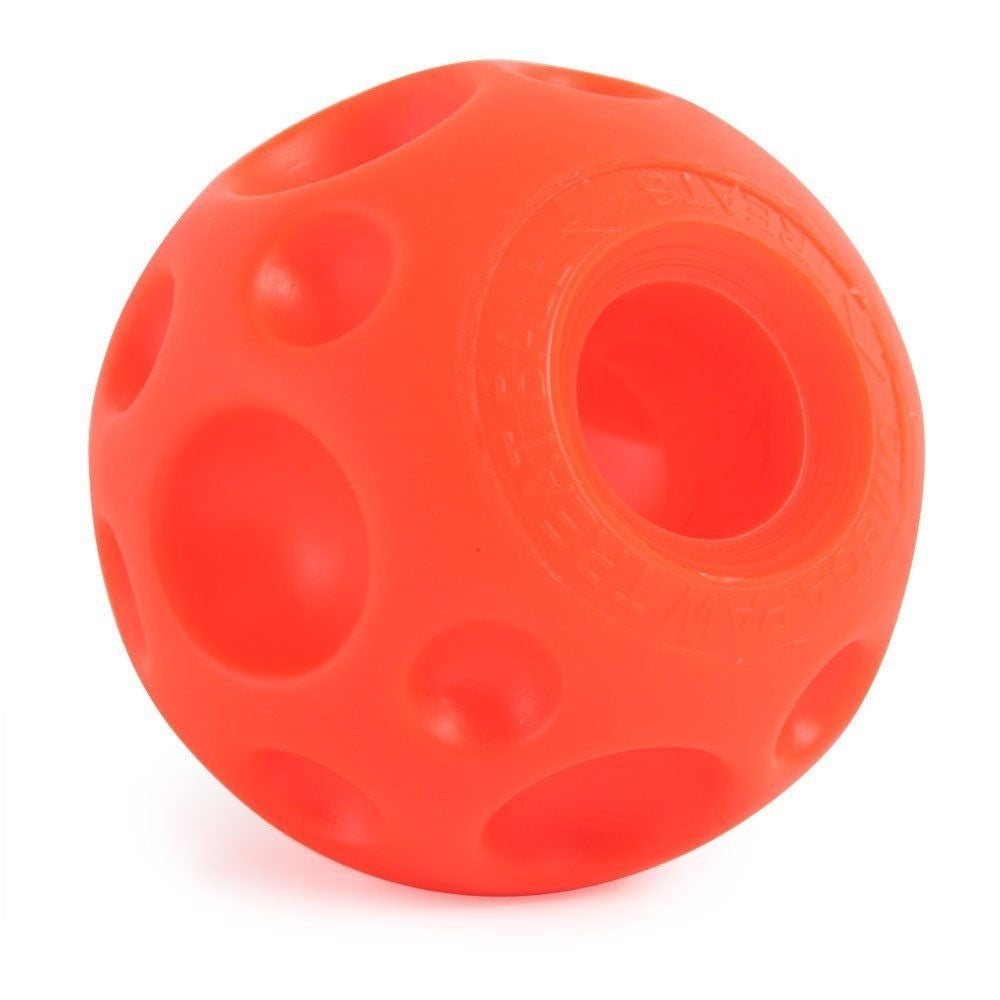 Omega Paw Tricky Treat Ball Dog Toy Orange
