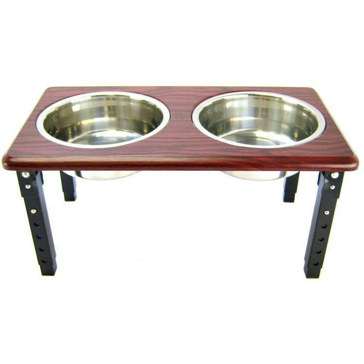 Spot Posture Pro Double Diner - Stainless Steel & Cherry Wood