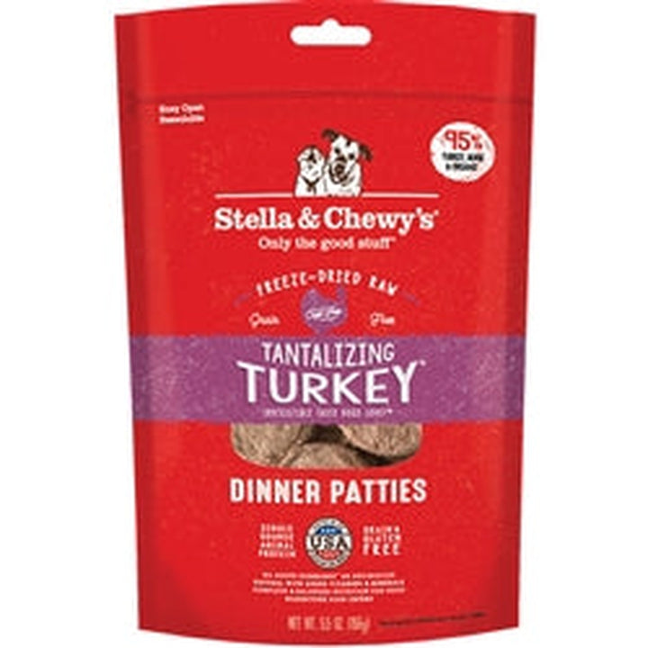 Stella & Chewy's Dog Freeze-Dried Turkey Dinner Patties