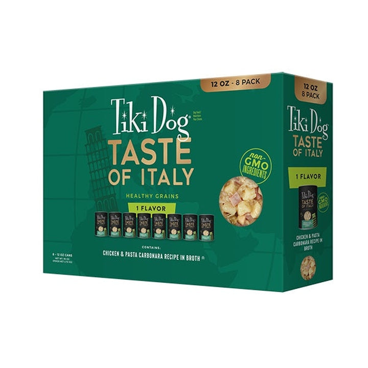 Tiki Pet Dog Gourment Italian Chicken 12Oz (case of 8)