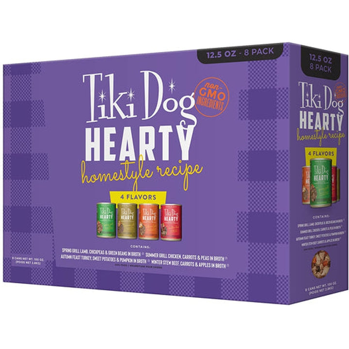 Tiki Pet Dog Hearty 12.5Oz Variety Pack