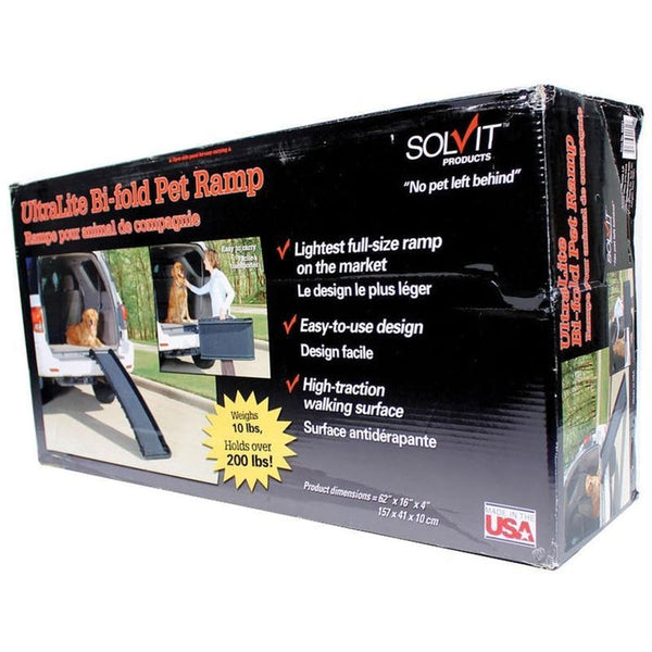 Solvit Ultralite Bi-Fold Pet Ramp The Classic Pooch · The Classic Pooch
