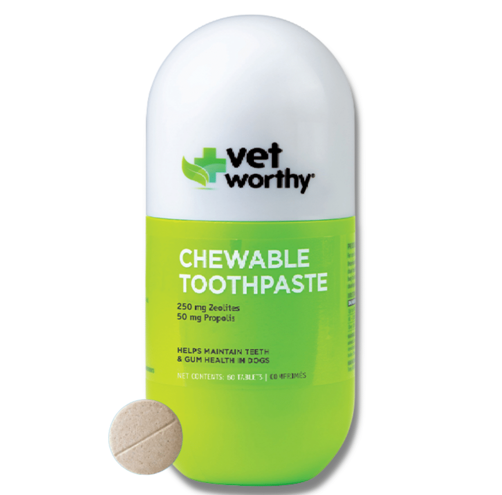 Vet Worthy Chewable Toothpaste for Dogs